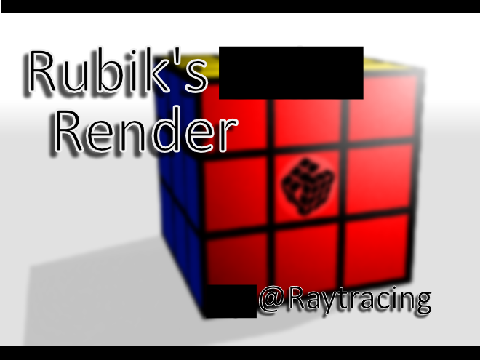 Rubik Cube Render - ( graphics calculator ) remix