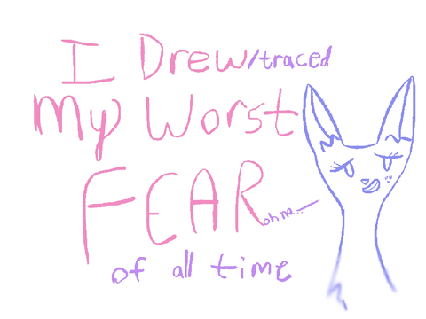 Drawing my Childhood Fear