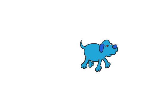 Just A Bouncing Dog Gradually Bouncing Faster