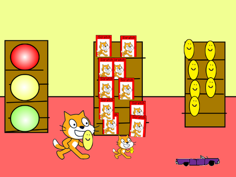 Scratch Goes To The Toy Shop! Sounds and stuff!