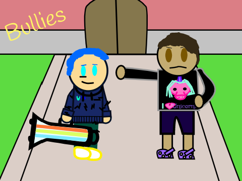 Bullies || #art #animation #IRL