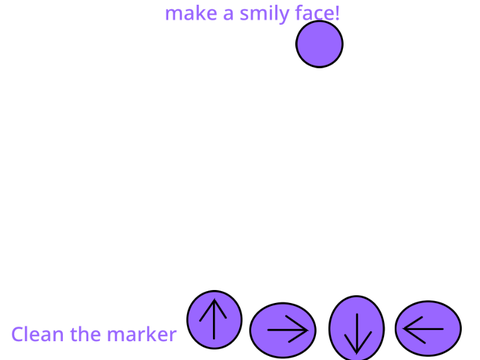 make a smily face!