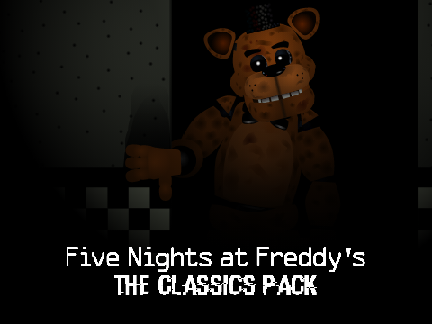 FNAF 1 Classics Pack STYLIZED WITHEREDS 