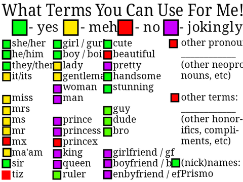 What Terms You Can Use For Me  remix remix remix remix