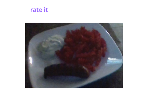 MY dinner