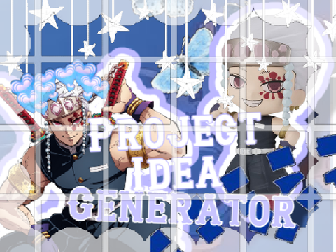 ‿︵‿︵ʚ˚̣̣̣͙ɞ proj idea generator ▧