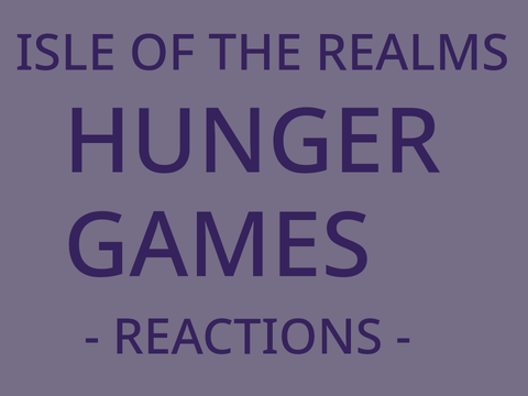 [ Reactions to the Isle of the Realms Contestants Hunger Games 