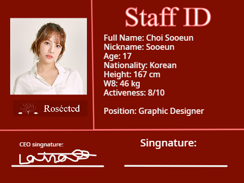 Choi Sooeun - STAFF ID