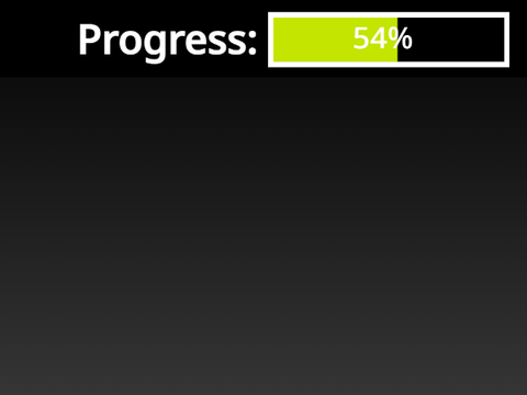 Progress Bar Asset testing
