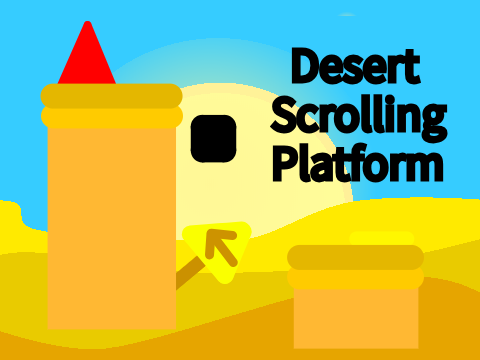 Desert Scrolling Platform | #games #all