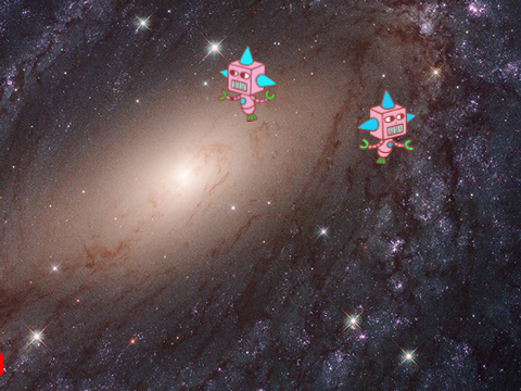 Alien attack -example