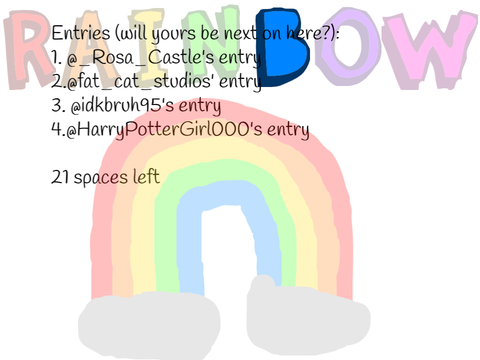 Rainbow Competition [Open! Enter now!]