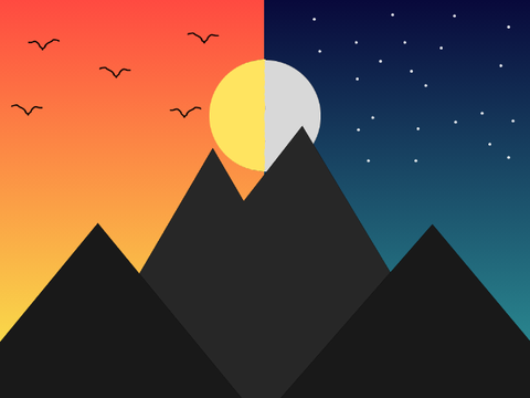 Day and Night || A Parallax