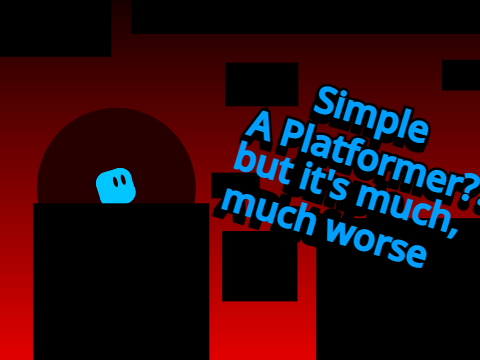 Simple - A Platformer, but it's much worse