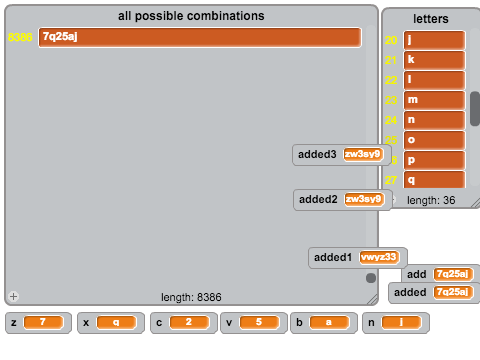 how many combs? (iteration 1. inefficient, not organized)
