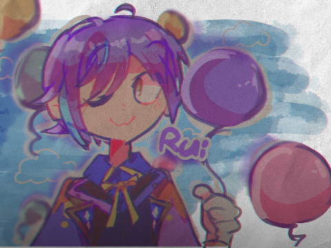 prsk art collab - rui (reshare)