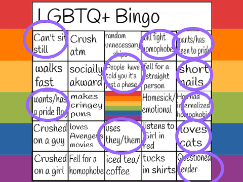 LGBTQ+bingo remix
