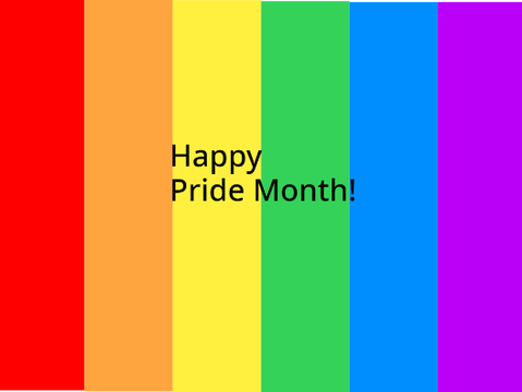 Happy  Pride Month!