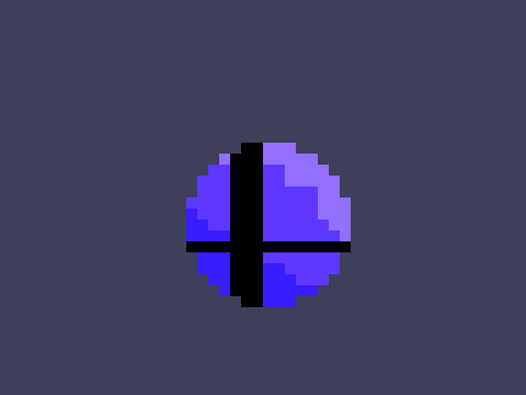 Super Smash Bros Orb - Pixel Art
