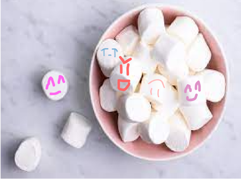 Draw A Face On One of The Marshmallows! remix remix remix remix