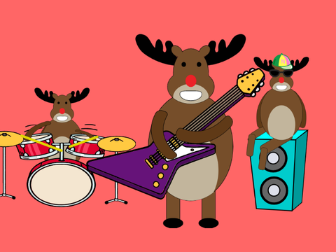 The Nick Reindeer Band!