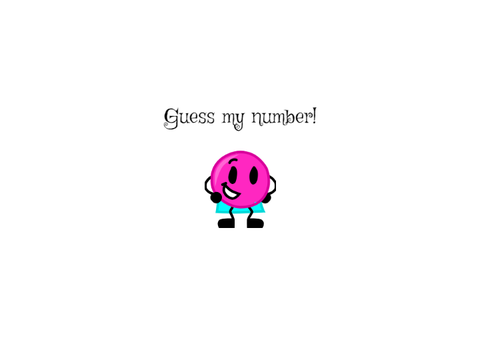 Guess my number!