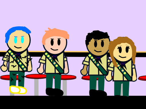 Scout meetings be like