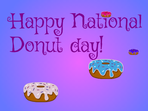 Happy donut day!