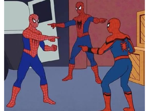 spiderman/spiderverse memes