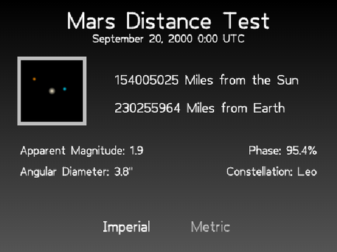 Mars Test