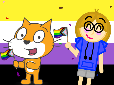 Me w/ Scratch Cat