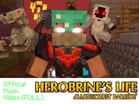 Herobrine's Life | Official FULL Music Video
