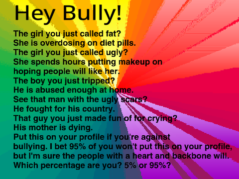 Attention!:Help stop bullying. Remix this remix  remix remix remix