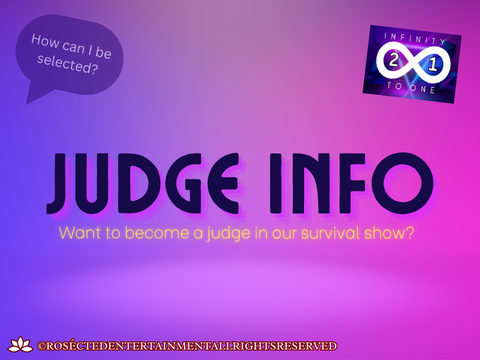 How to become a judge? (JUDGE INFO FOR OUR SURVIVAL SHOWS)