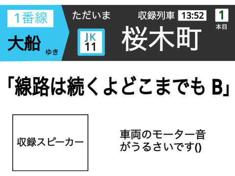 僕が収録した発メロ