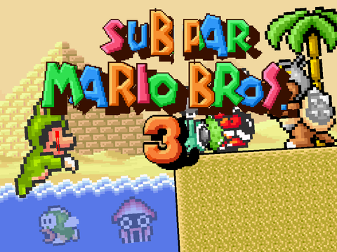 Sub par Mario Bros. 3 - A Scrolling Platformer