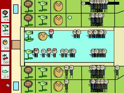 Plants Vs Zombies Scratch Edition: Pool