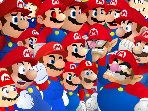 Super Mario - Lots of me, Lo-Lo-Lots of me...