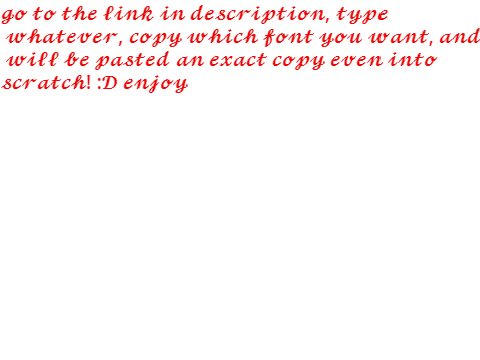 HOW TO USE YOUR OWN FONT IN SCRATCH