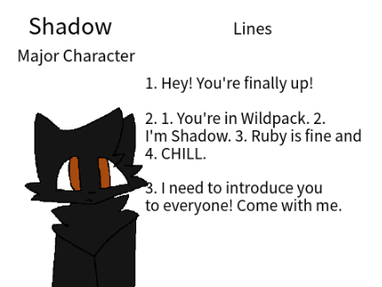 Crystals - Voice Audition for Shadow