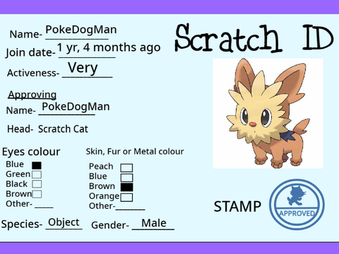 My Scratch ID