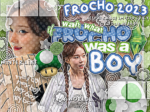  ઇ ⚱️ if frocho was . . . ୨ ♡ a boy ♡ ୧ 