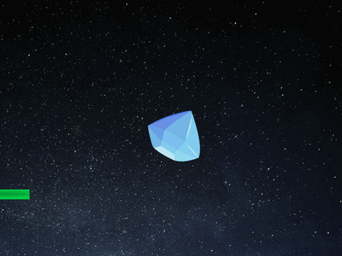 Infinite diamond pong!