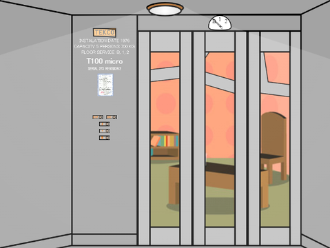 TEKCO elevator in someone's house