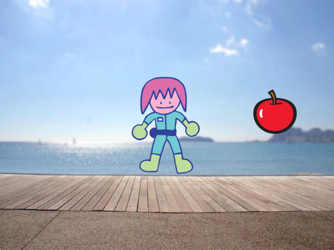 Chase the apple game