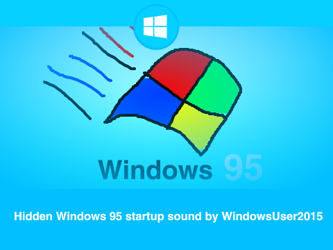 Hidden Windows 95 startup sound by WindowsUser2015