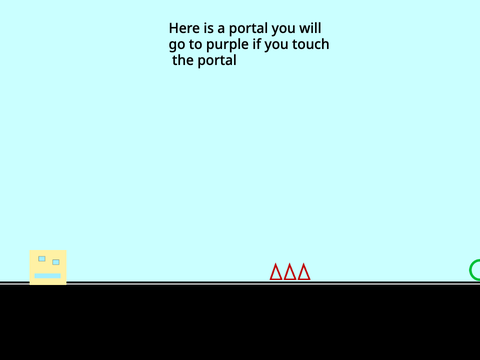 Simple Geometry Dash Platformer (for class)