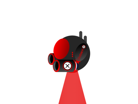 Agent Scratchy Mech Shooting Animation 