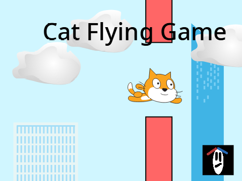 Cat Flying Game 