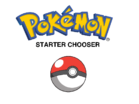 Choose your Pokemon starter